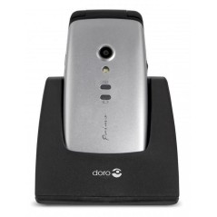 DORO Primo 406 24 Black-Silver - The Perfect Easy-to-Use Phone for Seniors!